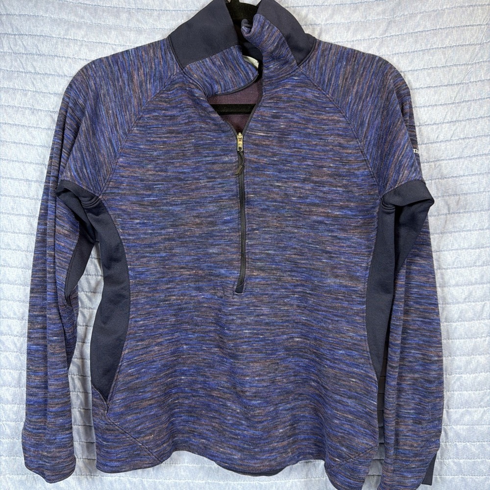Columbia Half Zip Fleece Womens S Purple Pullover Lightweight Outdoor Jacket‎